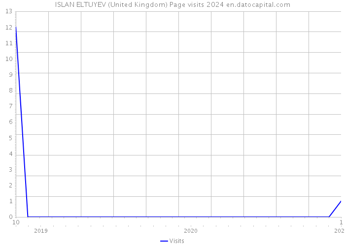 ISLAN ELTUYEV (United Kingdom) Page visits 2024 