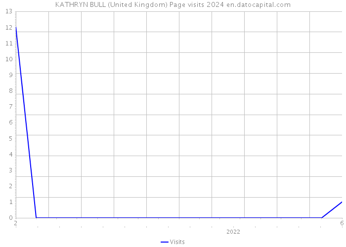 KATHRYN BULL (United Kingdom) Page visits 2024 