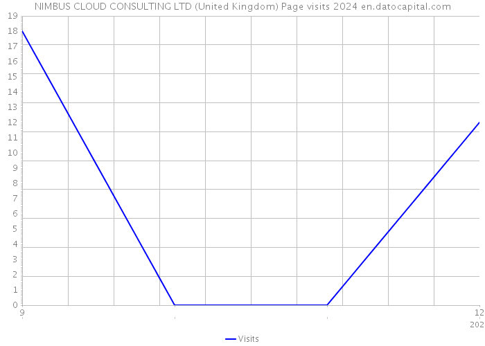 NIMBUS CLOUD CONSULTING LTD (United Kingdom) Page visits 2024 