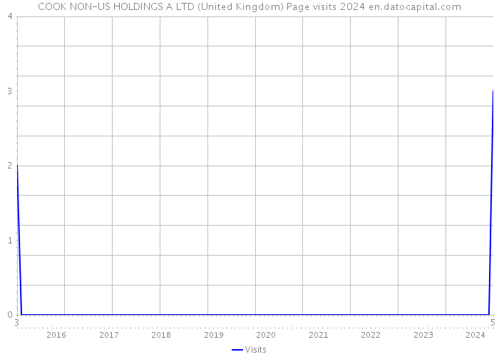 COOK NON-US HOLDINGS A LTD (United Kingdom) Page visits 2024 