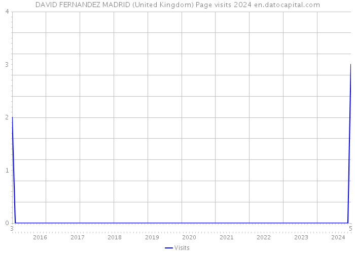 DAVID FERNANDEZ MADRID (United Kingdom) Page visits 2024 