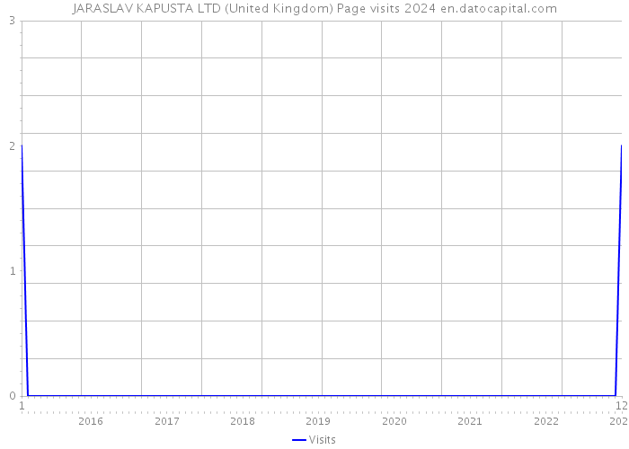 JARASLAV KAPUSTA LTD (United Kingdom) Page visits 2024 