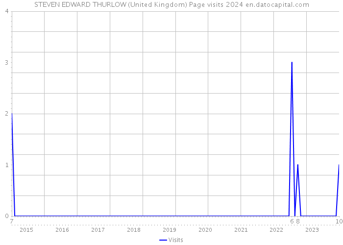 STEVEN EDWARD THURLOW (United Kingdom) Page visits 2024 