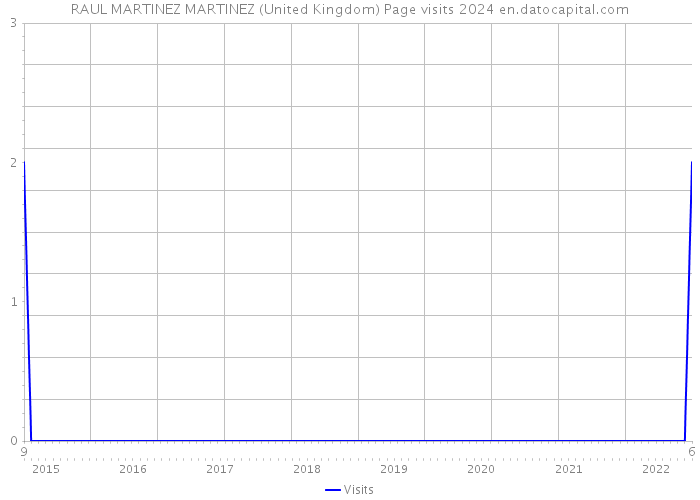 RAUL MARTINEZ MARTINEZ (United Kingdom) Page visits 2024 
