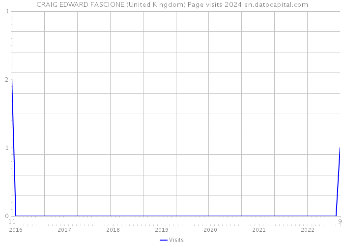 CRAIG EDWARD FASCIONE (United Kingdom) Page visits 2024 