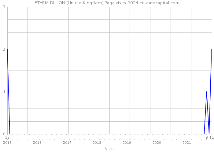 ETHNA DILLON (United Kingdom) Page visits 2024 