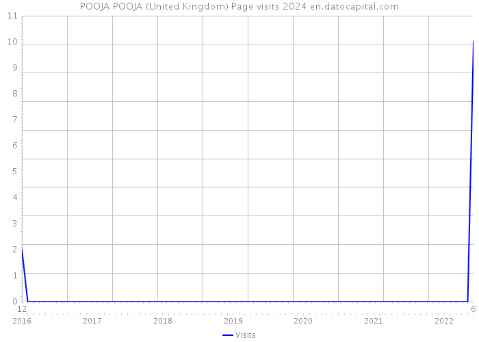 POOJA POOJA (United Kingdom) Page visits 2024 