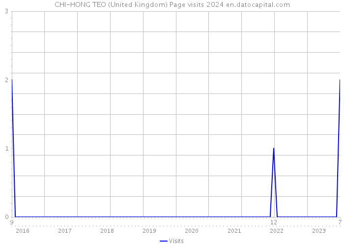 CHI-HONG TEO (United Kingdom) Page visits 2024 