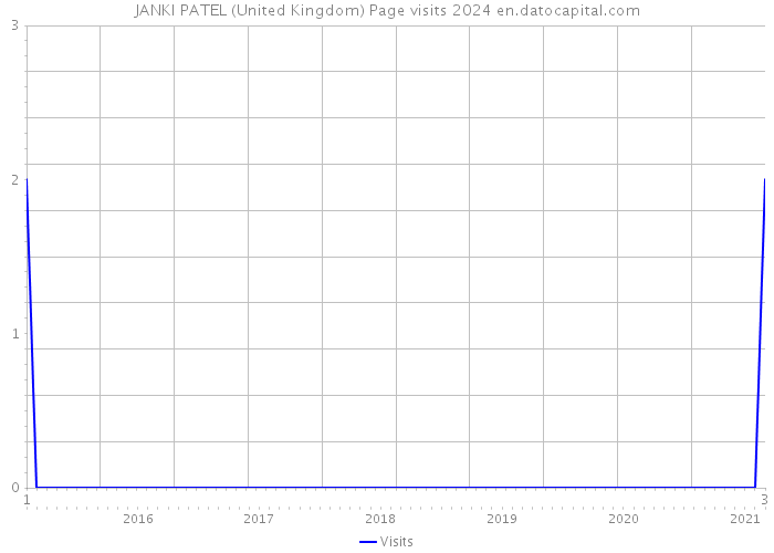 JANKI PATEL (United Kingdom) Page visits 2024 
