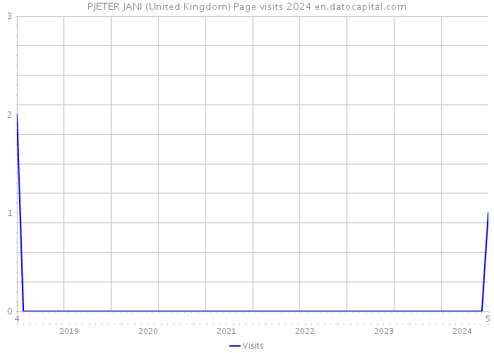 PJETER JANI (United Kingdom) Page visits 2024 