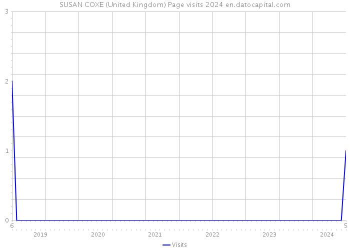 SUSAN COXE (United Kingdom) Page visits 2024 
