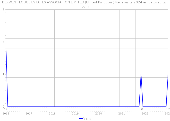 DERWENT LODGE ESTATES ASSOCIATION LIMITED (United Kingdom) Page visits 2024 