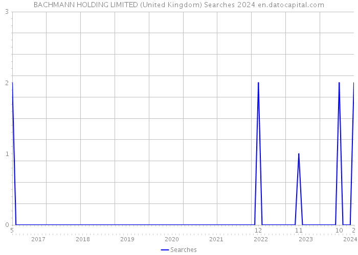 BACHMANN HOLDING LIMITED (United Kingdom) Searches 2024 