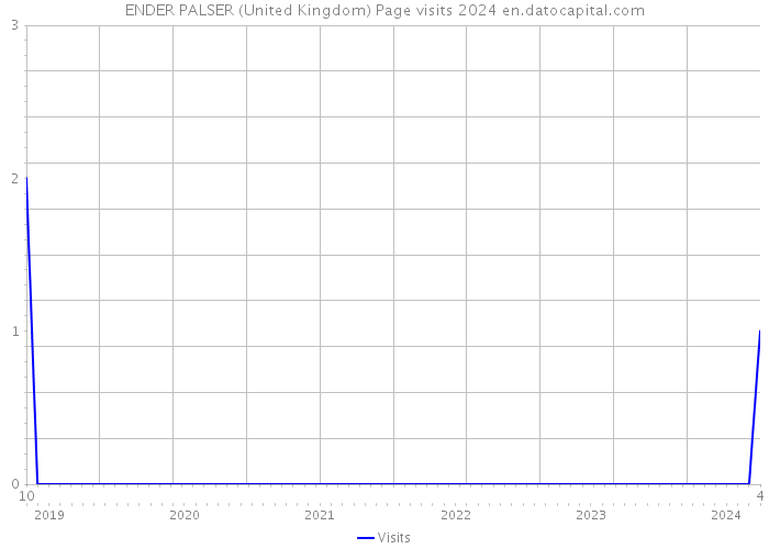 ENDER PALSER (United Kingdom) Page visits 2024 