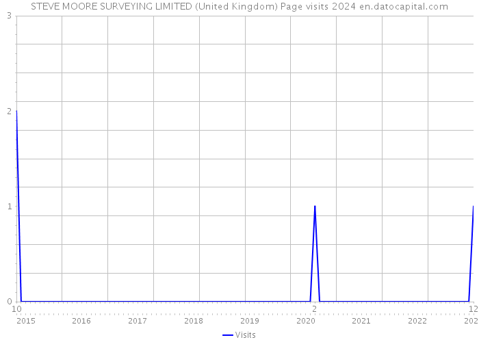 STEVE MOORE SURVEYING LIMITED (United Kingdom) Page visits 2024 