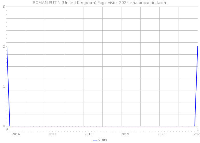 ROMAN PUTIN (United Kingdom) Page visits 2024 