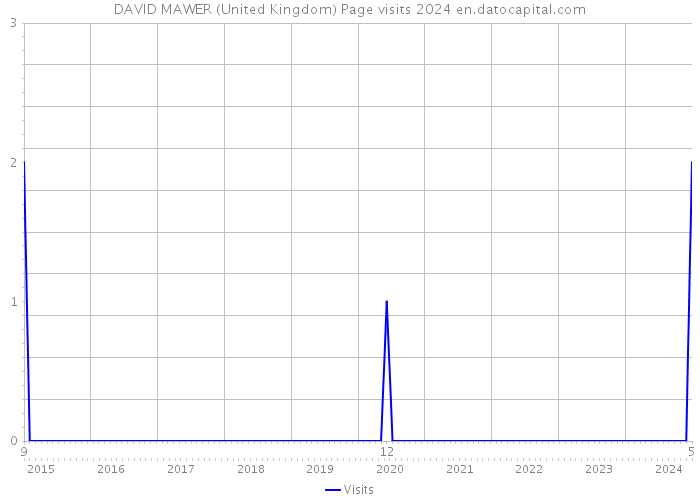 DAVID MAWER (United Kingdom) Page visits 2024 