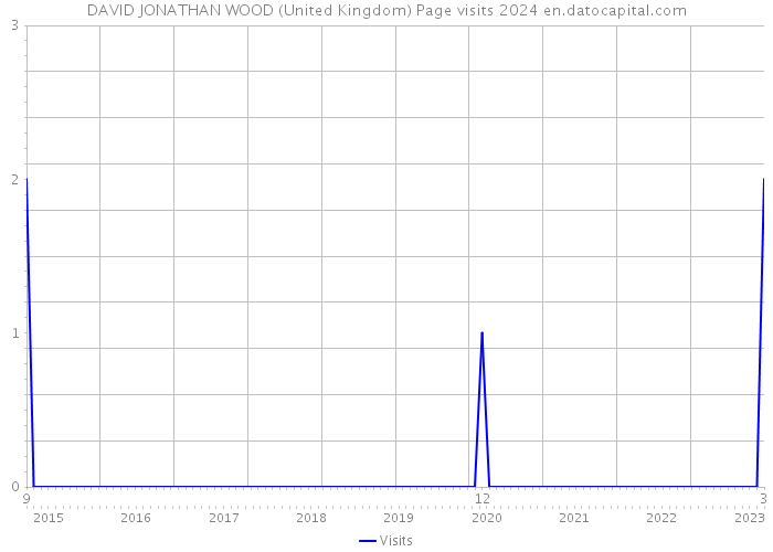 DAVID JONATHAN WOOD (United Kingdom) Page visits 2024 