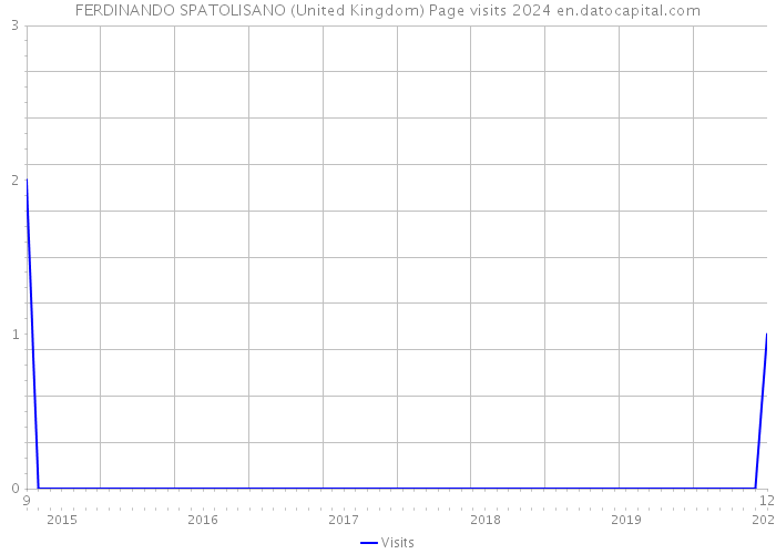 FERDINANDO SPATOLISANO (United Kingdom) Page visits 2024 