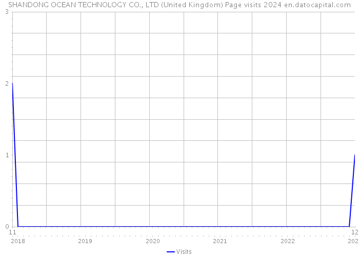 SHANDONG OCEAN TECHNOLOGY CO., LTD (United Kingdom) Page visits 2024 