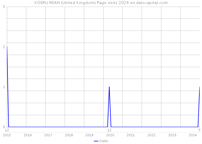 KOSRU MIAH (United Kingdom) Page visits 2024 