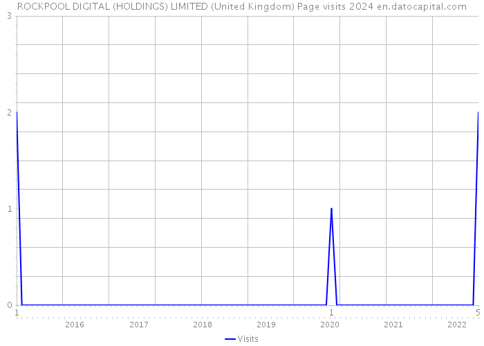 ROCKPOOL DIGITAL (HOLDINGS) LIMITED (United Kingdom) Page visits 2024 