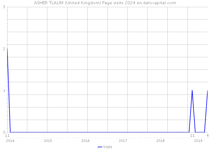 ASHER TLALIM (United Kingdom) Page visits 2024 