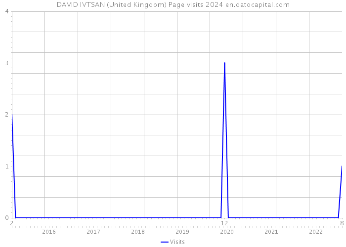 DAVID IVTSAN (United Kingdom) Page visits 2024 