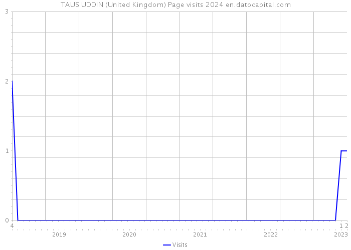 TAUS UDDIN (United Kingdom) Page visits 2024 