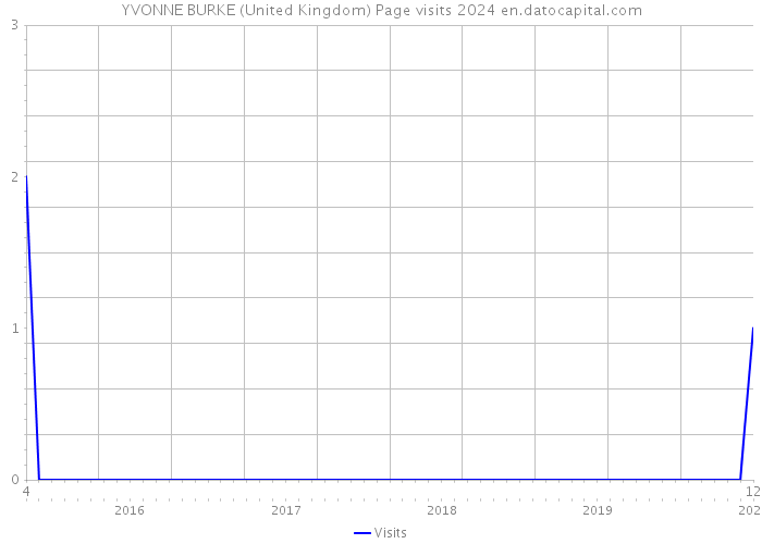 YVONNE BURKE (United Kingdom) Page visits 2024 