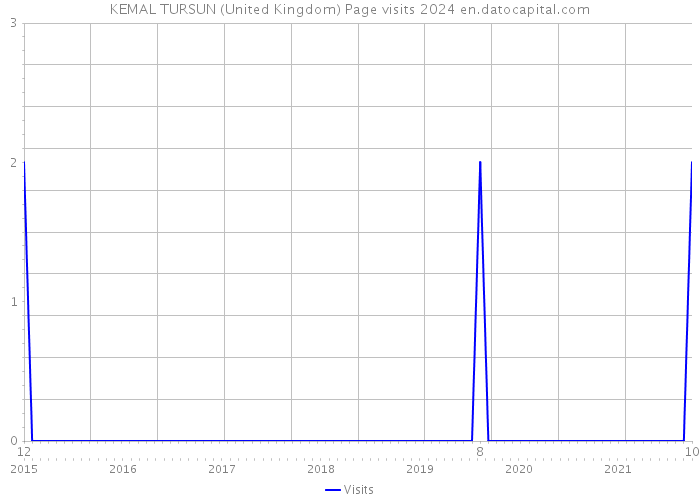 KEMAL TURSUN (United Kingdom) Page visits 2024 