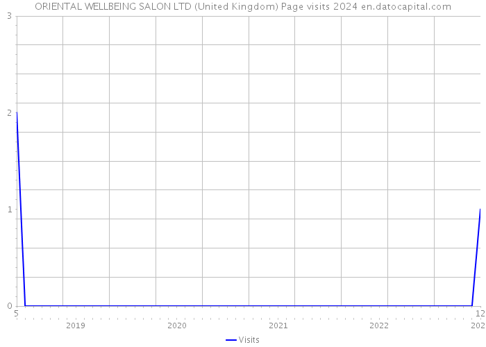 ORIENTAL WELLBEING SALON LTD (United Kingdom) Page visits 2024 