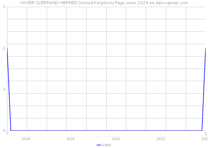 XAVIER GUERRAND-HERMES (United Kingdom) Page visits 2024 