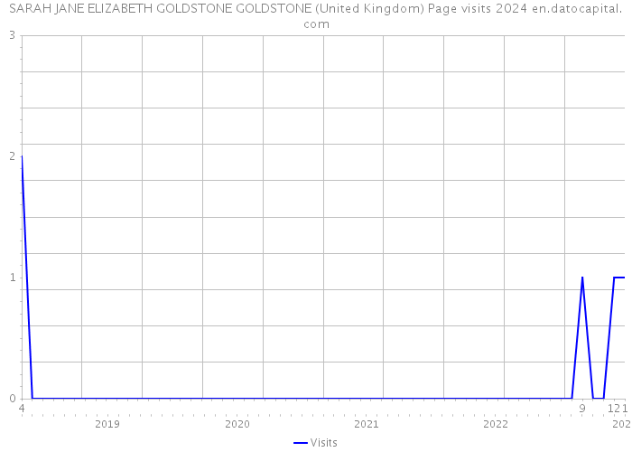 SARAH JANE ELIZABETH GOLDSTONE GOLDSTONE (United Kingdom) Page visits 2024 