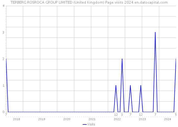TERBERG ROSROCA GROUP LIMITED (United Kingdom) Page visits 2024 