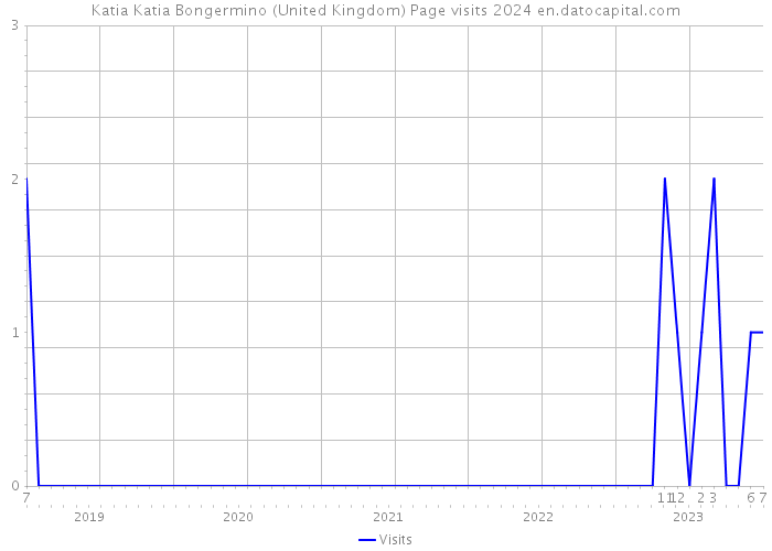 Katia Katia Bongermino (United Kingdom) Page visits 2024 
