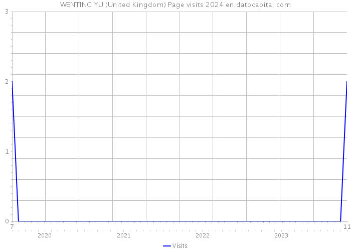 WENTING YU (United Kingdom) Page visits 2024 