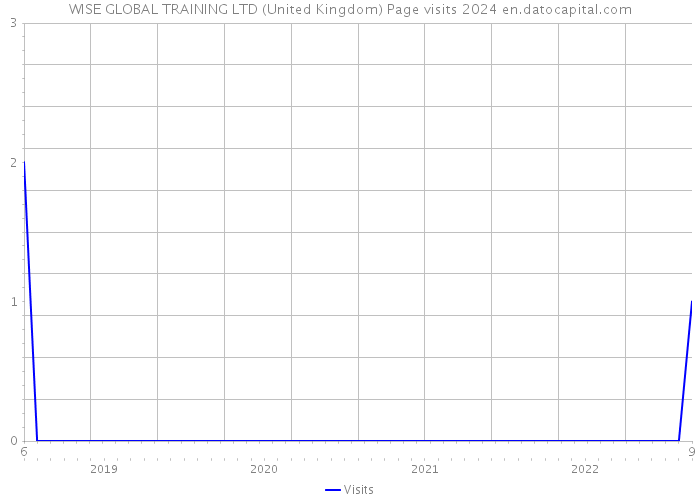WISE GLOBAL TRAINING LTD (United Kingdom) Page visits 2024 