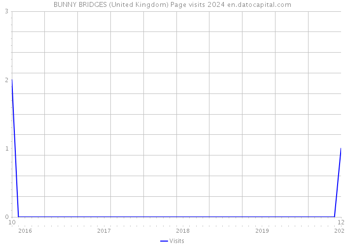 BUNNY BRIDGES (United Kingdom) Page visits 2024 
