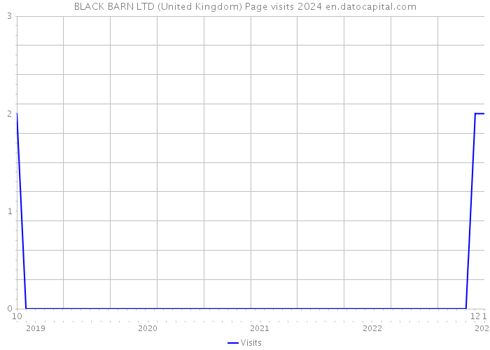 BLACK BARN LTD (United Kingdom) Page visits 2024 