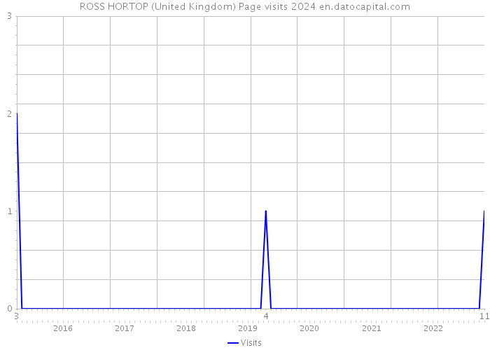 ROSS HORTOP (United Kingdom) Page visits 2024 