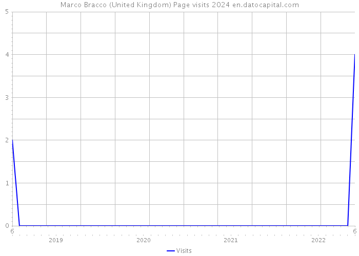 Marco Bracco (United Kingdom) Page visits 2024 