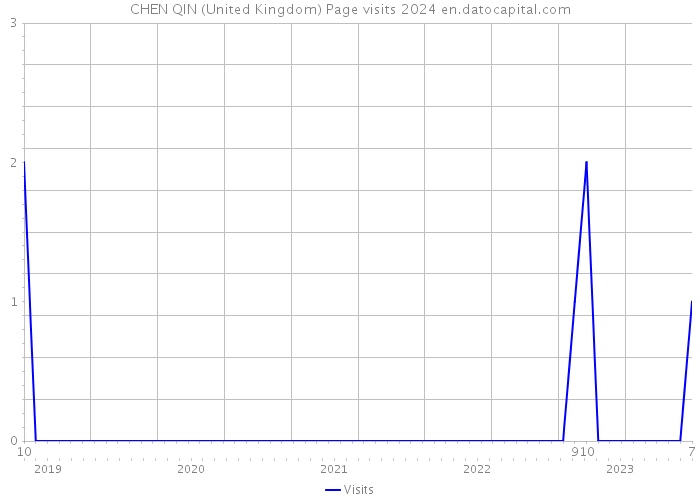 CHEN QIN (United Kingdom) Page visits 2024 