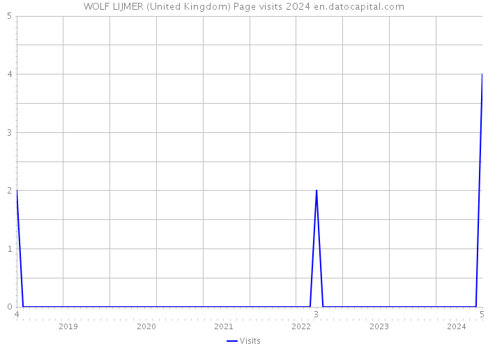 WOLF LIJMER (United Kingdom) Page visits 2024 