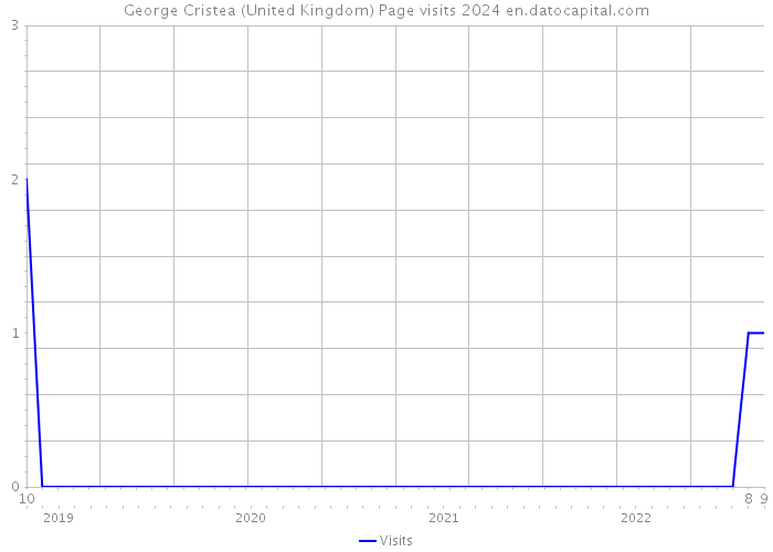 George Cristea (United Kingdom) Page visits 2024 
