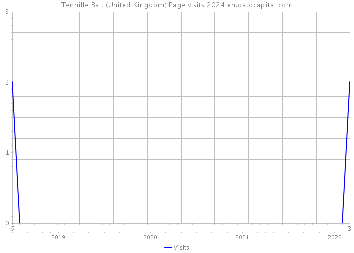 Tennille Balt (United Kingdom) Page visits 2024 