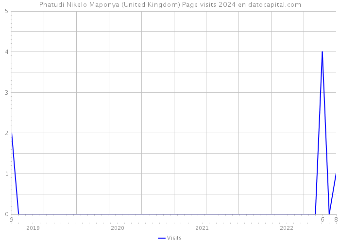 Phatudi Nikelo Maponya (United Kingdom) Page visits 2024 