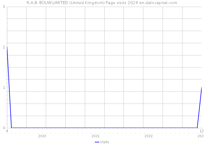 R.A.B. BOUW LIMITED (United Kingdom) Page visits 2024 