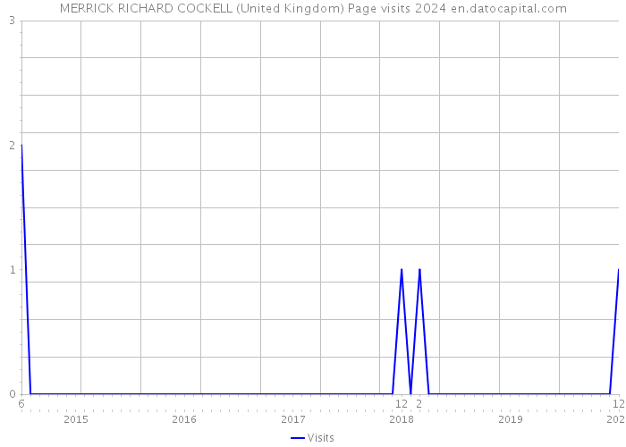 MERRICK RICHARD COCKELL (United Kingdom) Page visits 2024 