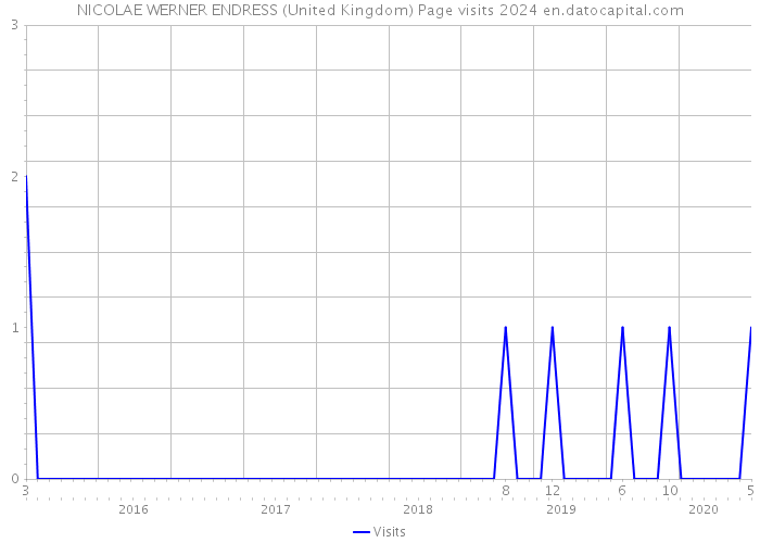 NICOLAE WERNER ENDRESS (United Kingdom) Page visits 2024 